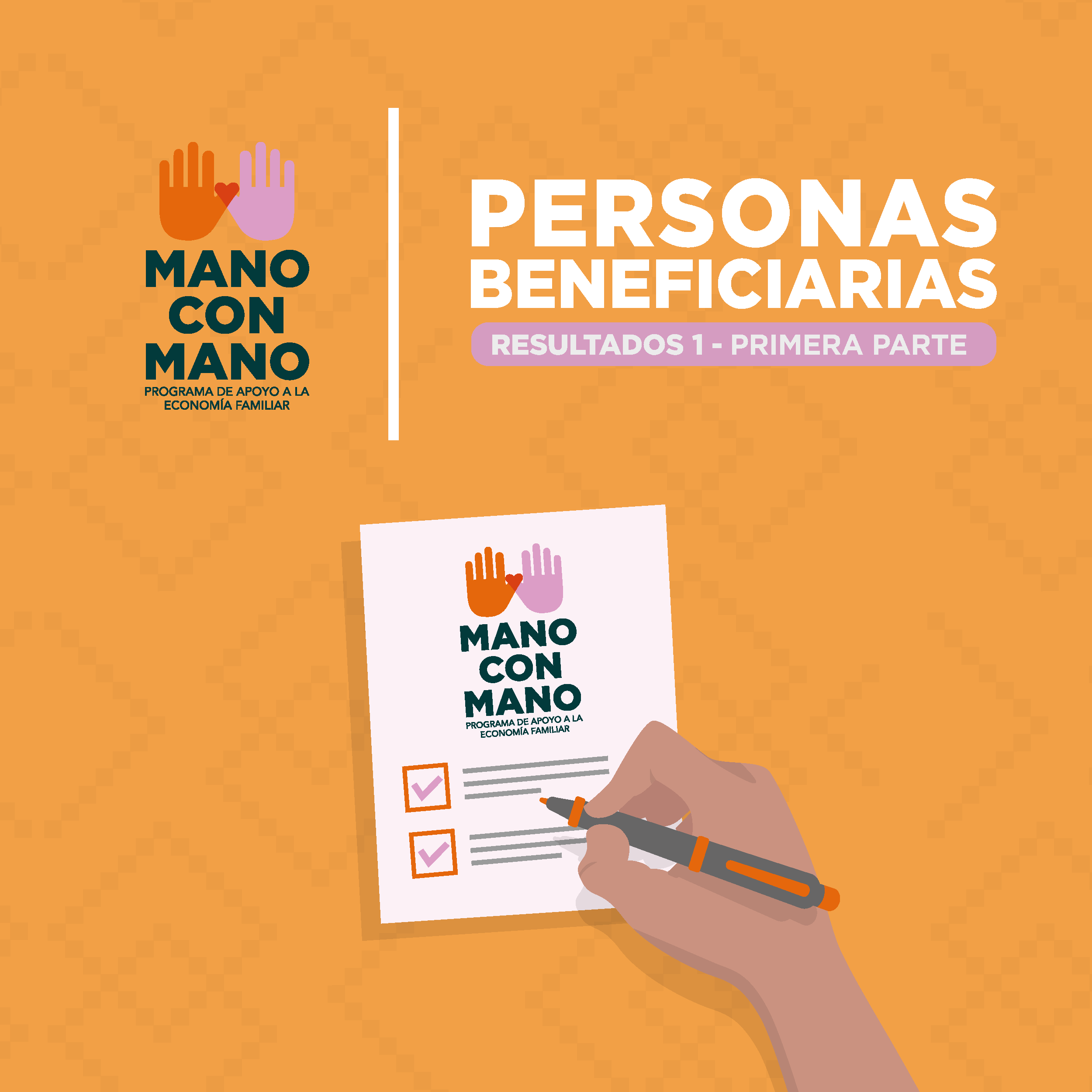 Programa mano con mano Apoyo a Pobreza Extrema